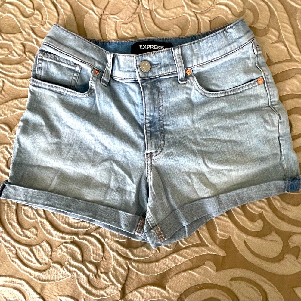 Express jean shorts